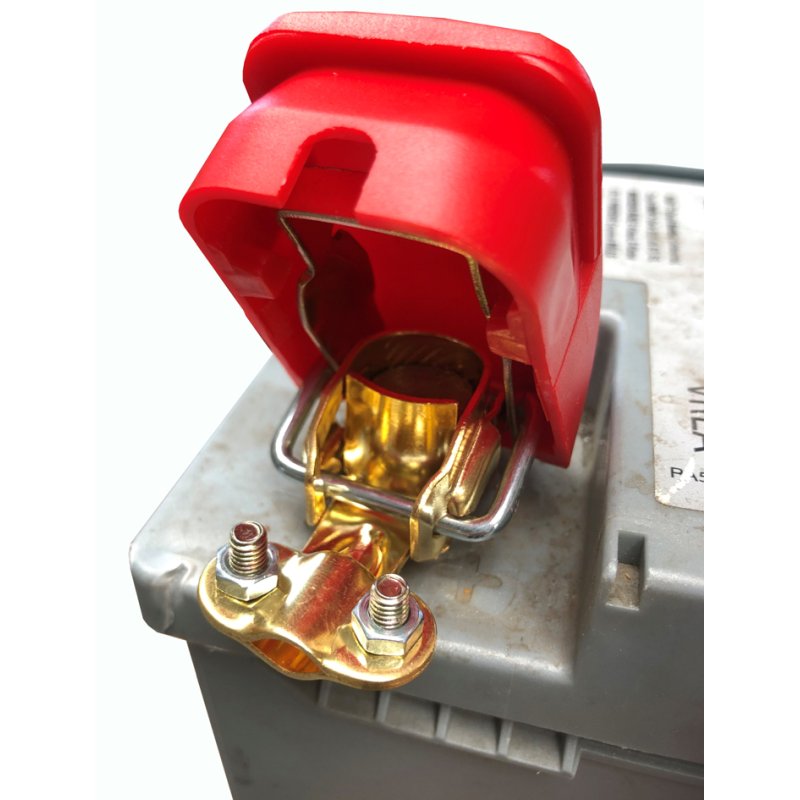 IWH pinces batterie set plus et moins, couplage rapide, max. 500A